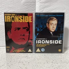 Ironside Complete Season 1 and 2 DVD Boxsets Raymond Burr  Cert PG (15 Discs)