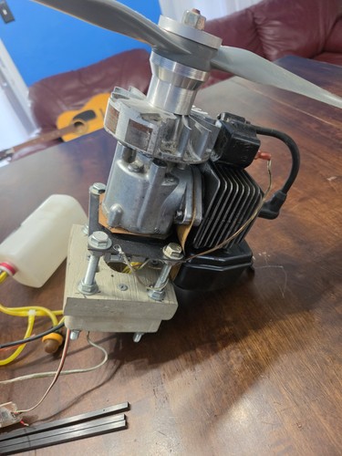 Large airplane engine - large, rc