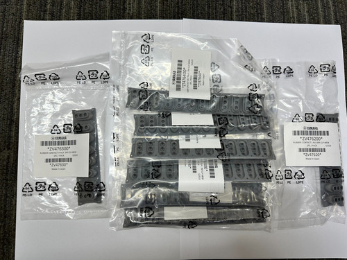 Yamaha key rubber contacts set - rubber,
