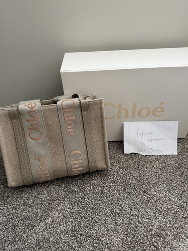 Chloe small woody tote - small, in