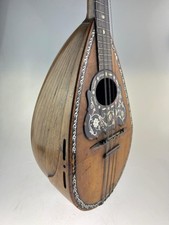 Antique 19th Century Italian Mandolin By Sistema De Meglio Circa 1890 Napoli