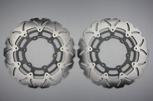 Pair front wave brake - wave,