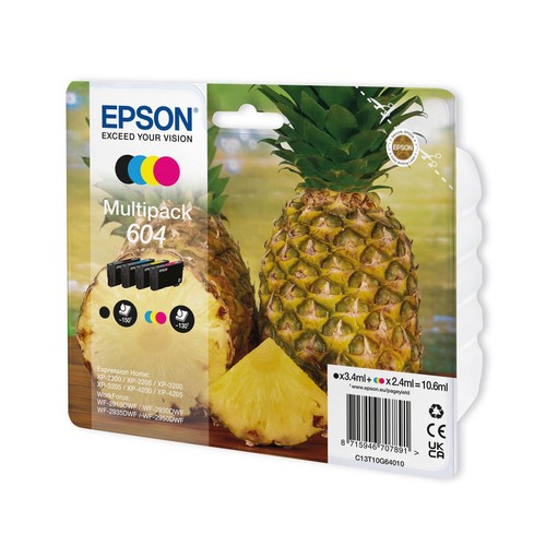 Epson 604 multipack - multipack, genuine