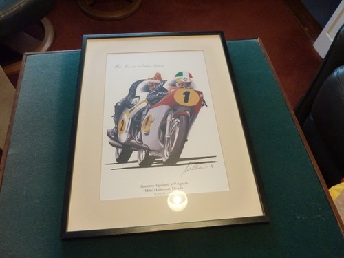 Jim blanchard signed picture - blanchard,