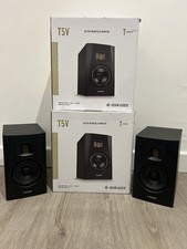 Adam Audio T5VPAIR Studio Monitor Black Pair Speakers Good Condition Used