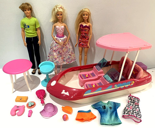 Barbie dolls ken - &, boat