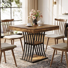 80cm industrial dining - 80cm, table