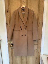 TOPSHOP CAMEL COAT SIZE 10