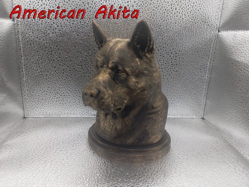 American akita bust - american,