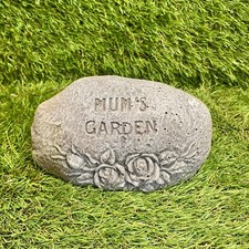 Mum's Concrete Garden Sign