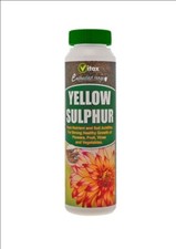 Vitax Yellow Sulphur 225g Plant Nutrient & Soil Acidifier Strong Plant Growth