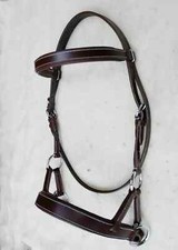 Leather Side pull Bit-less