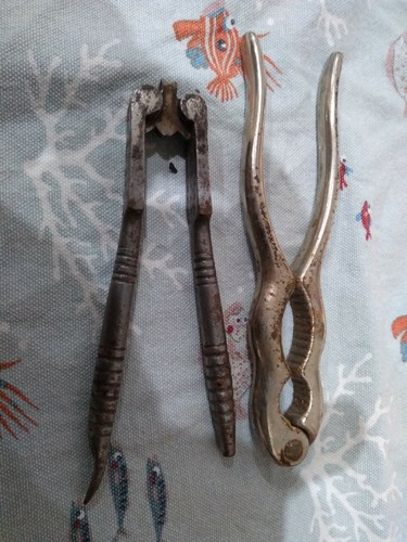 Pair vintage metal - pair, of