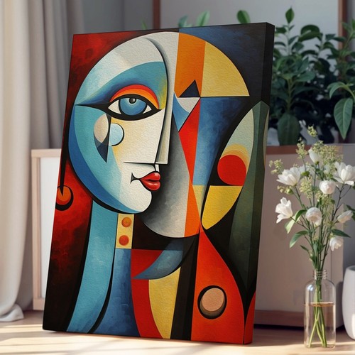 Pablo picasso art deco canvas - picasso,