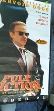 Pulp Fiction (1994)  original teaser poster, featuring Harvey Keitel rolled