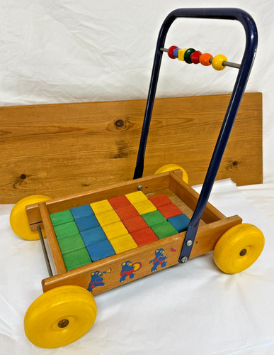 Vintage nicoltoys wooden baby - nicoltoys,