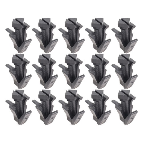 15pcs black nylon grille clips - 15pcs,