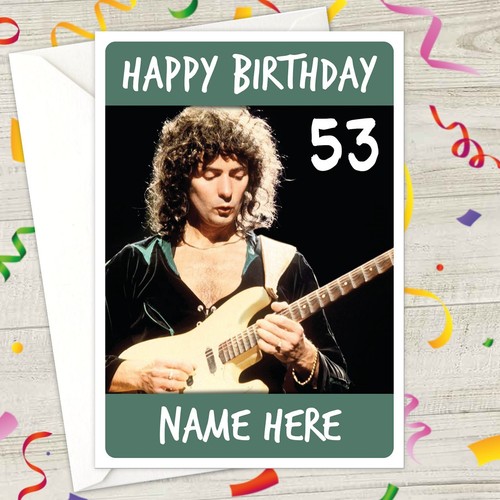 Ritchie blackmore personalised - ritchie,