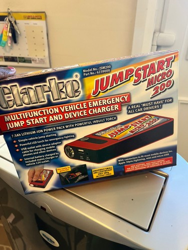 Clarke jump start power - jump,