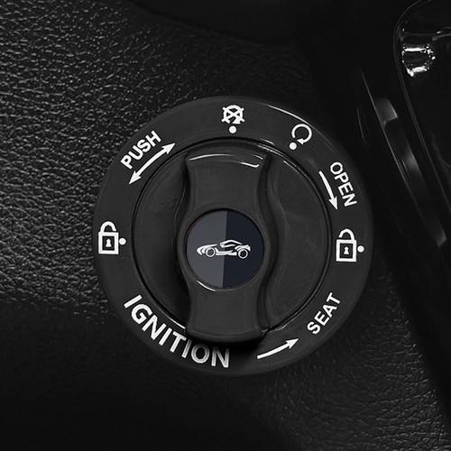 Car engine start stop button - car,