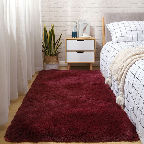 Pure colour shag carpets - shag,