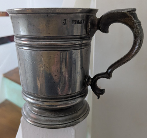 Victorian walter parry pewter - victorian,