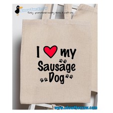 "I Love My Sausage Dog" 100%
