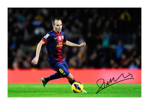 Andres iniesta signed - andres,