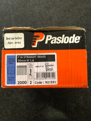 Paslode f16 straight brads - f16,