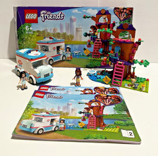 LEGO Friends 41445 Vet Clinic Ambulance Set, Box, Manual - Christmas Present