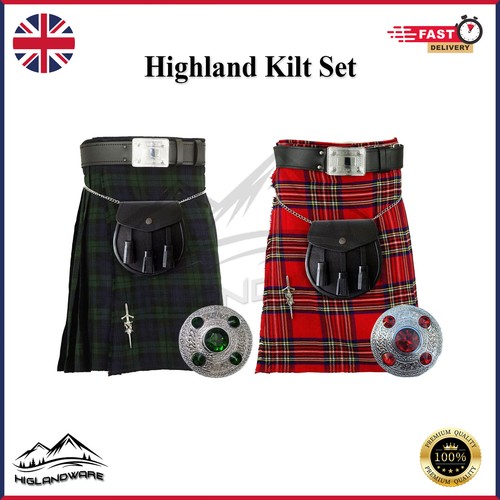 Men 6pc kilt outfit - men’s,