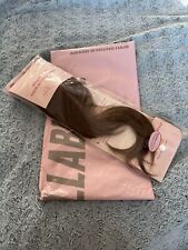 LullaBellz Premium Hair Extensions Blow Dry 16" Claw Clip Pony- Dark Brown