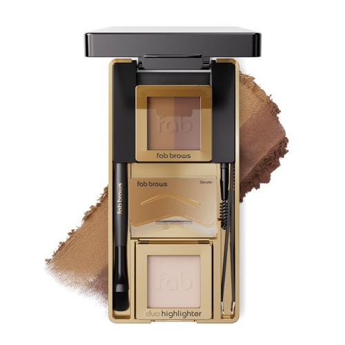 Fab brows lux duo stencil - brows,