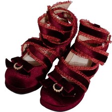 Rococo Style Lolita Shoes Lace