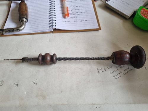 Vintage archimedes drill - vintage,