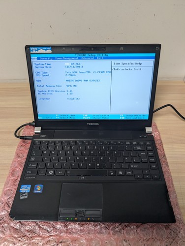 Toshiba portege r830 - toshiba,