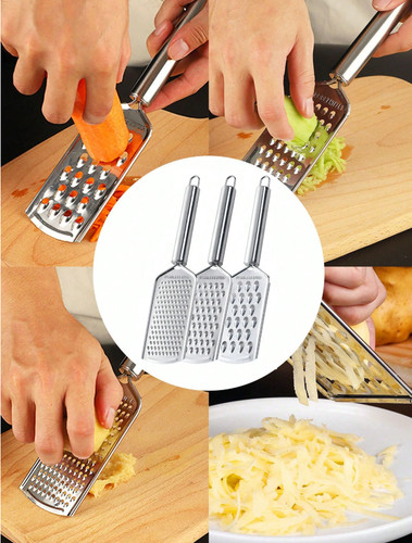 Hand held cheese grater - hand,