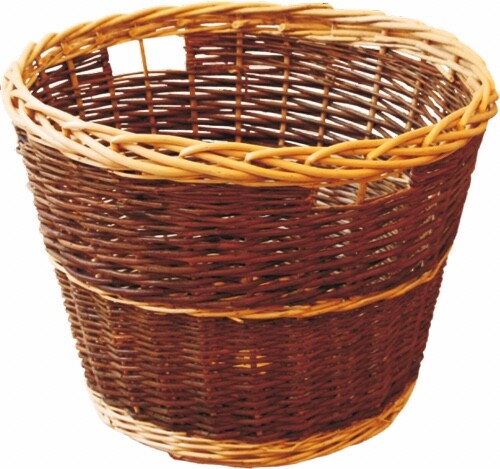 Willow log basket holder - log,