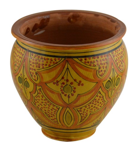 Flower pot moroccan spanish - flower,