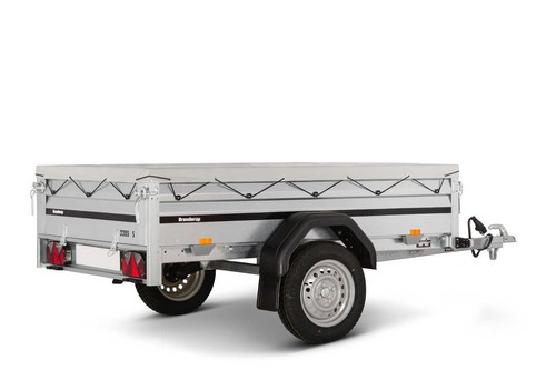 Brenderup 2205 braked trailer - brenderup,