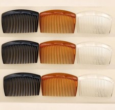 NEW Design 4 and 2 Pack Plain Side Hair Combs Slides Grips Hair Accessories & do