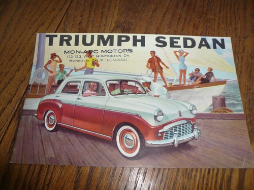 1960 triumph sedan estate - triumph,