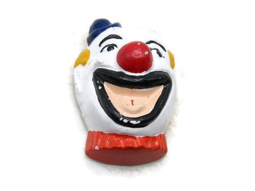 Vintage large clown - vintage, face