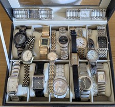 Watch Collection X 16 Ladies+Free Storage Case Mixed Brands & Styles All Working