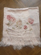 TIE RACK PINK ROSES BLOSSOM