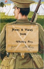 WW1 PULLOUT POSTCARD OF A