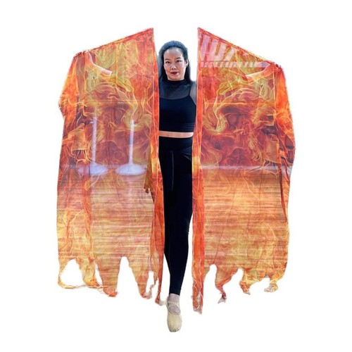 2pcs praise dance flags - flags, with