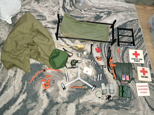 Action man vintage accessories - action,