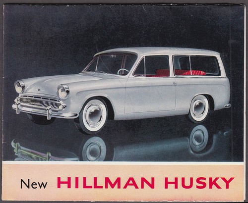New hillman husky sales folder - new,