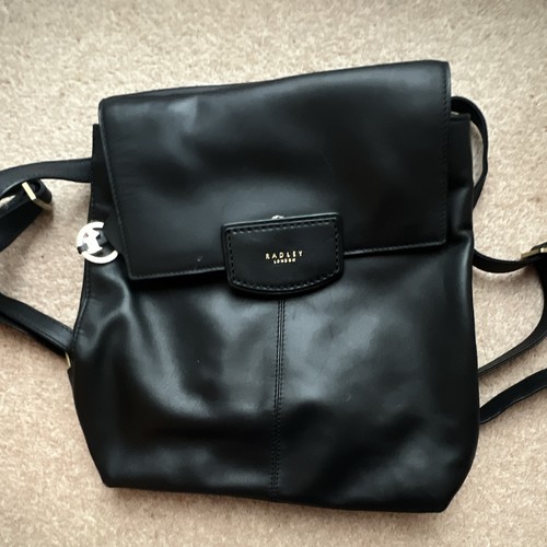 Radley black leather crossbody - radley,